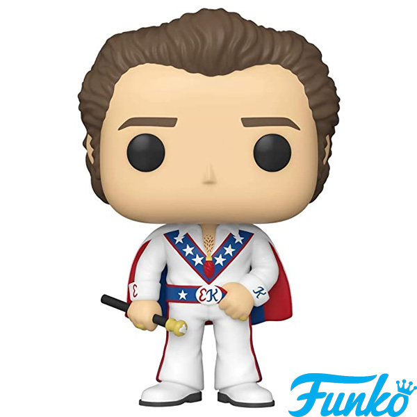 Funko POP #62 Icons Evel Knievel with Cape Figure